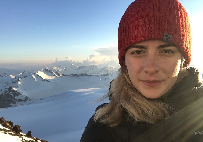 Alyssa Azar Summits Mount Elbrus Alyssa Azar Summits Mount Elbrus