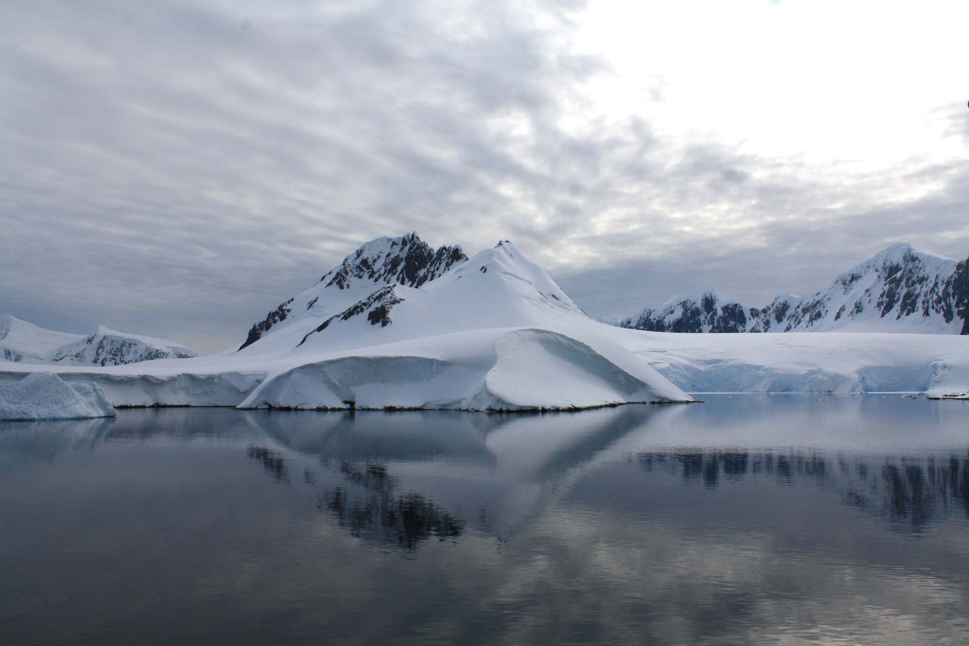 Incredible views of the Antarctic region landscape Incredible views of the Antarctic region landscape